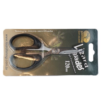 TESOURA LIZARD MICRO SERRILHADA 12CM