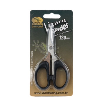 TESOURA LIZARD MICROSERRILHADA 9,5CM