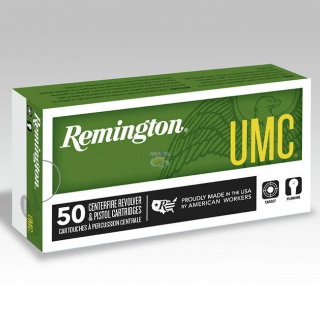 MUNICAO REMINGTON 9MM LUGER 147GR FMJ C/50